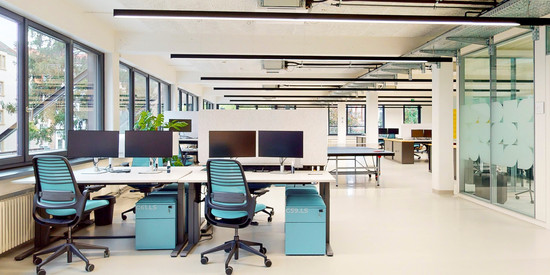 Teambüro für 30 Personen im SteamWork