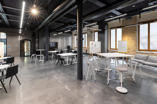 Meetingraum Hall im SteamWork Karlsruhe